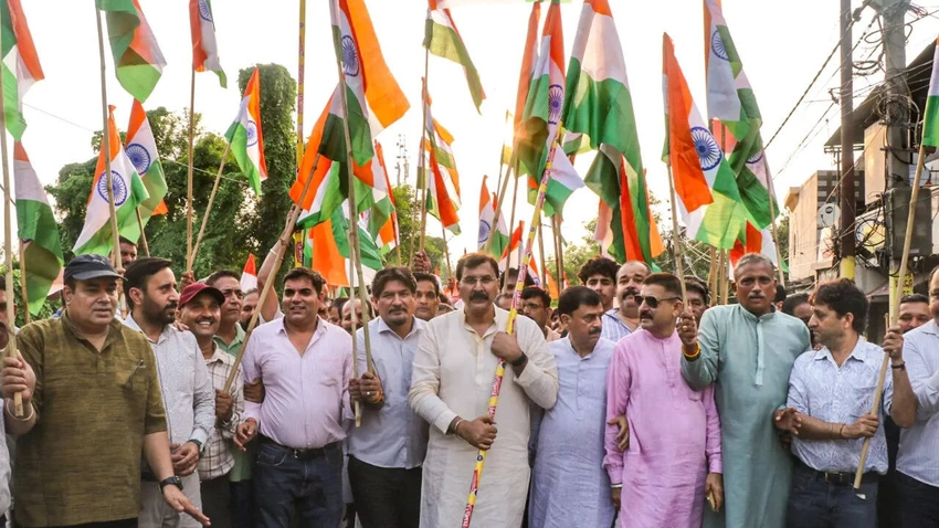 BJP Disavows "Anti-Women" Slogans at Kashmir Event! 🗳️ #Article370