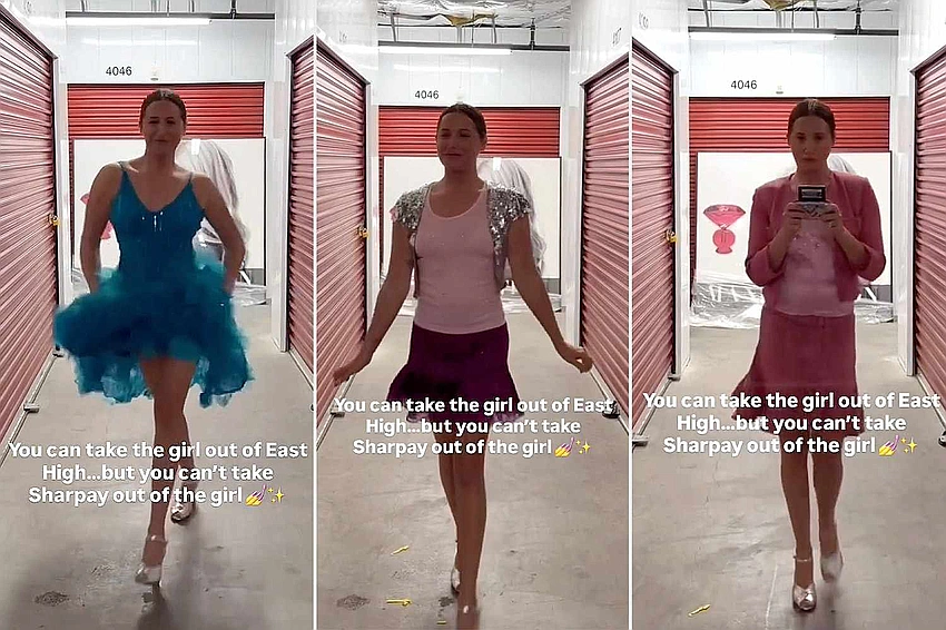 Ashley Tisdale Recreates Sharpay Looks for HSM's 20th Anniversary Fashion Show