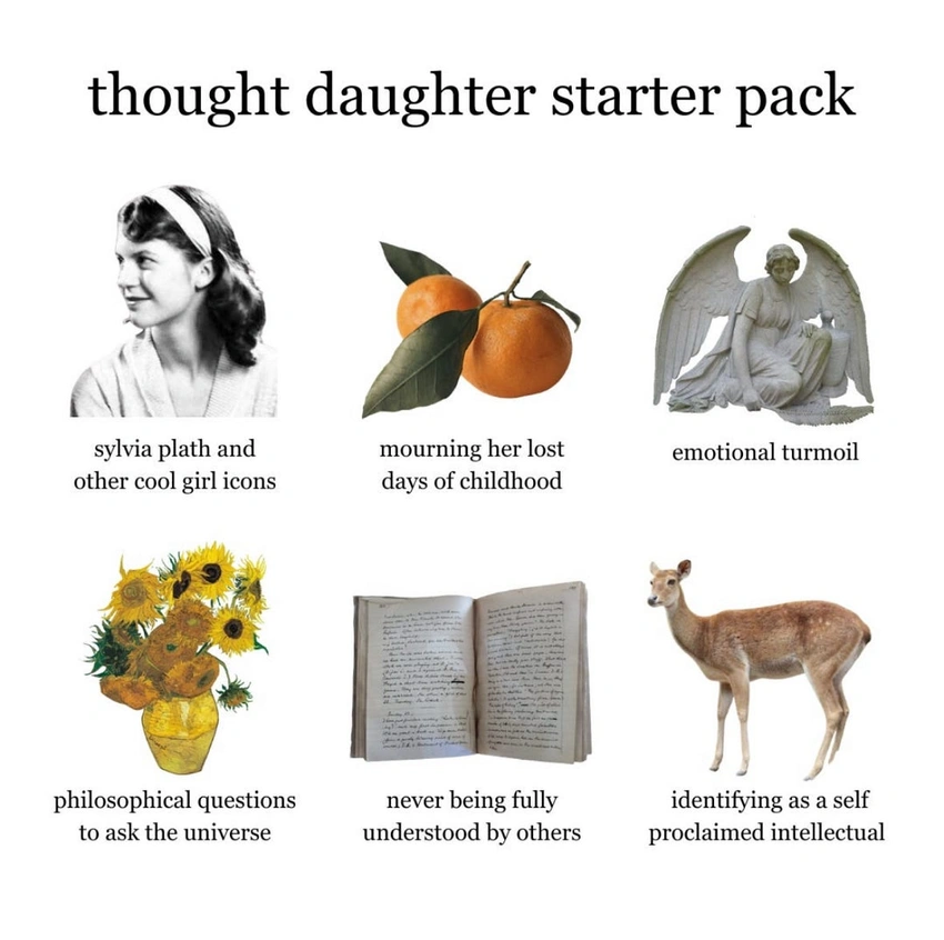Meet the Thought Daughter: The Internet's newest literary archetype