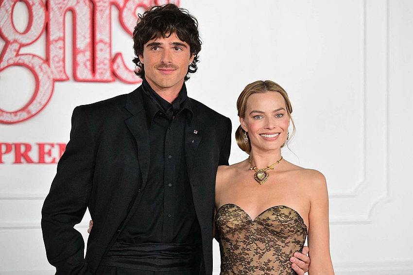 Margot Robbie and Tom Ackerley Shine at Wuthering Heights Premiere