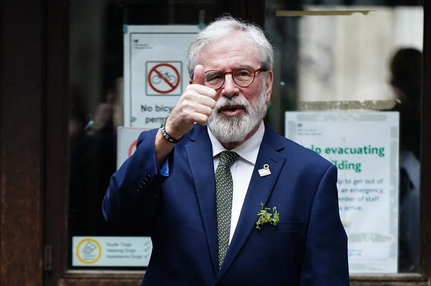 Gerry Adams: Sinn Féin not IRA, High Court told in London