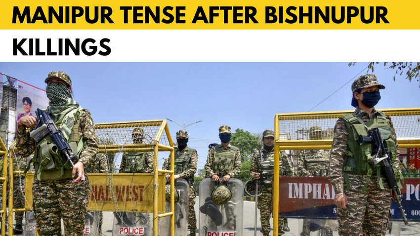 Manipur violence: CRPF firing death toll rises to three amid protests