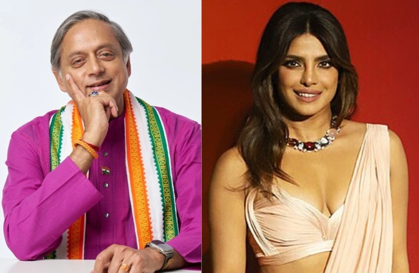 Tharoor praises Priyanka Chopra after Harvard reunion