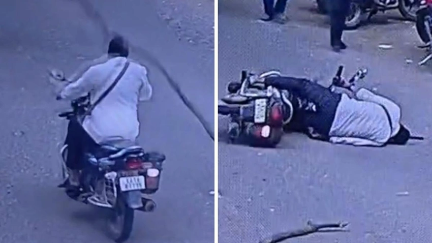Bengaluru Biker Critical After Tree Branch Falls; Helmetless Ride Sparks Debate