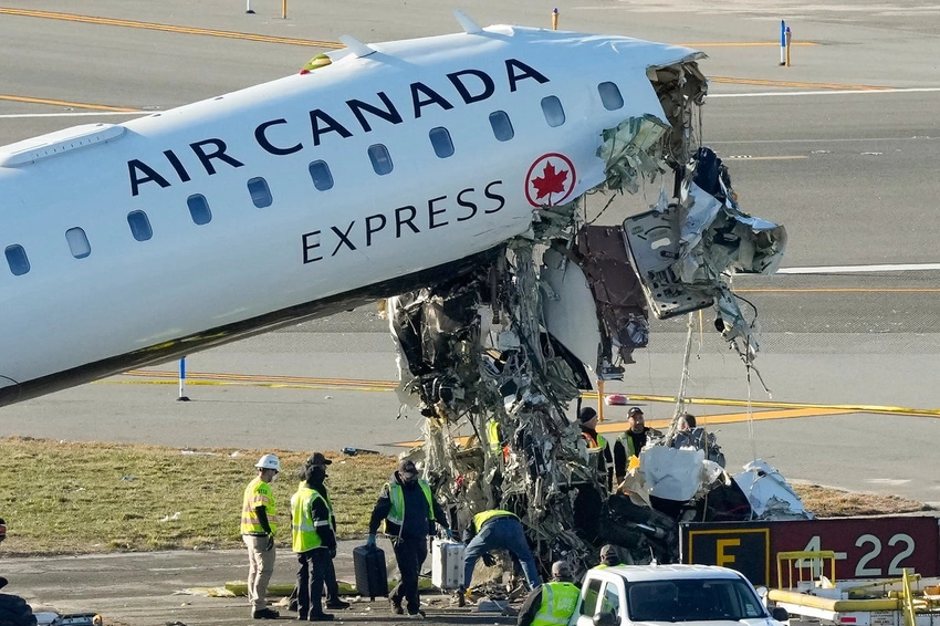 Backlash over English-only condolence message after LaGuardia crash
