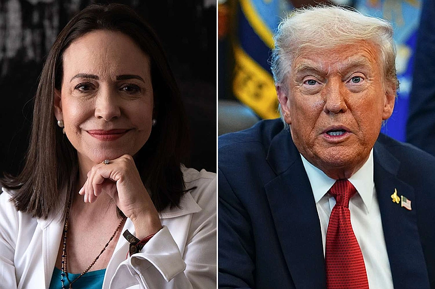 Trump Receives Nobel Peace Prize After Venezuelan Leader Regifts It at White House