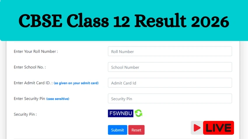 CBSE Class 12 Result 2026: Direct Link, Scorecards Live Updates