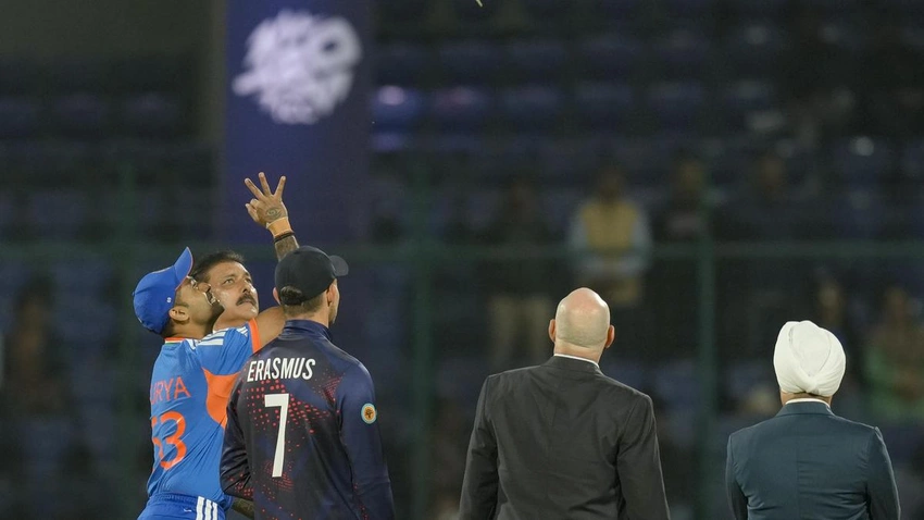 Kishan, Pandya power India past Namibia by 93 in Delhi