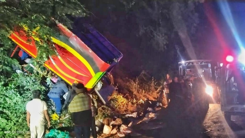 Andhra Pradesh pilgrimage tragedy: 9 dead as bus plunges into gorge