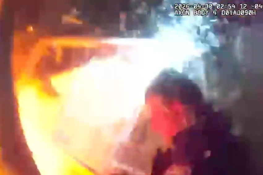 Queens Home Explosion Knocks NYPD Officers Off Their Feet as They Rescue Children
