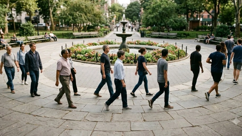 Are You a Natural Left-Turner? Unpacking the Walking Bias
