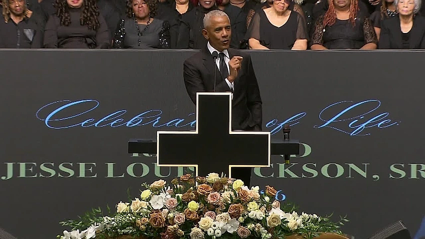 Former Presidents Honor Rev. Jesse Jackson at Memorial Service