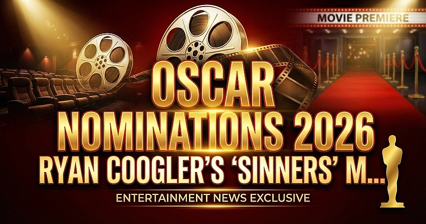 Coogler, DiCaprio Lead Oscars 2026 as Nominations Shatter Records