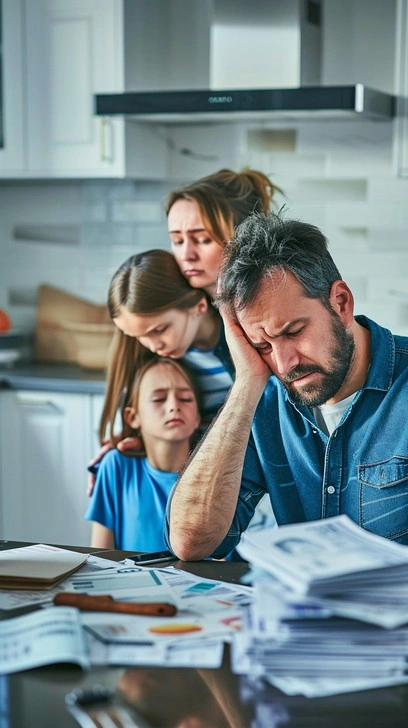 Financial stress family housing