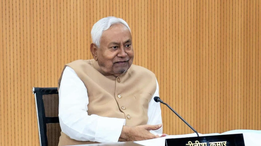 Nitish Kumar Pulls Down Hijab at Event, Sparks Political Clash