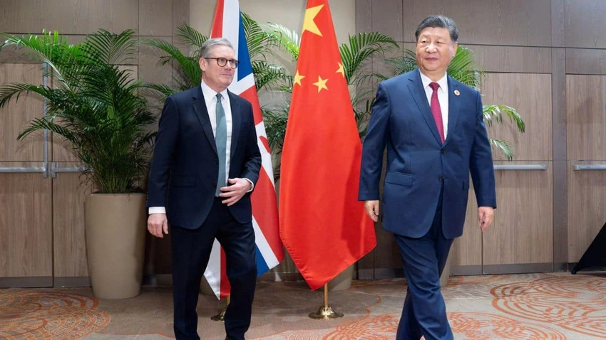 Starmer in Beijing: UK-China ties pushed as PM lands in China