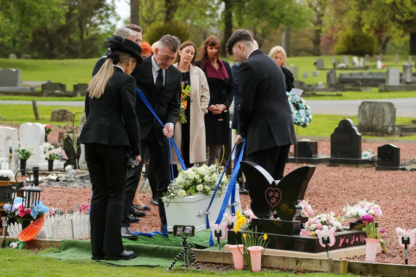 Funeral held for mystery baby found beneath floorboards in Bishop Auckland