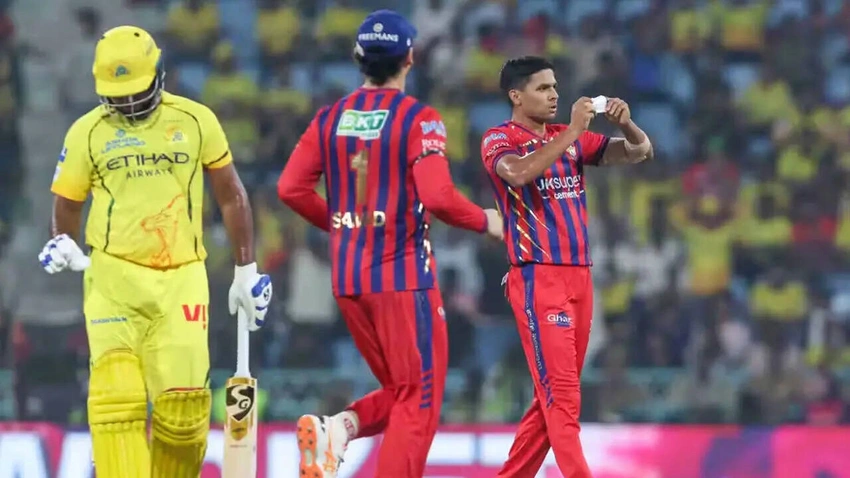 Akash Singh's viral chit celebration sparks debate after IPL debut