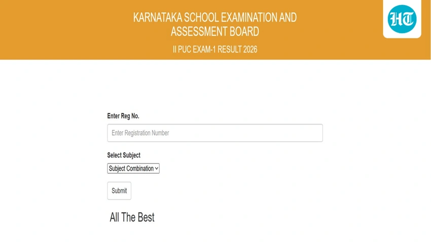 Karnataka 2nd PUC Results 2026 Declared: 86.48% Pass, Here’s How to Check