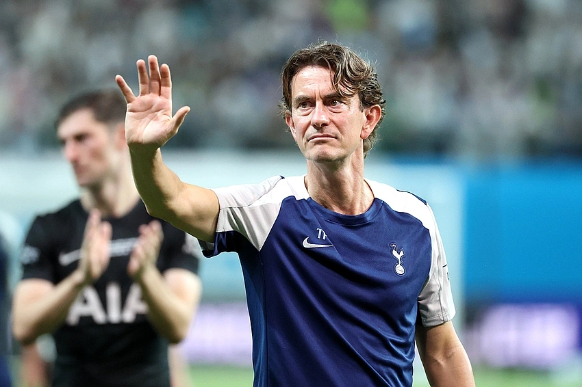 Thomas Frank sacked by Tottenham after eight months in charge