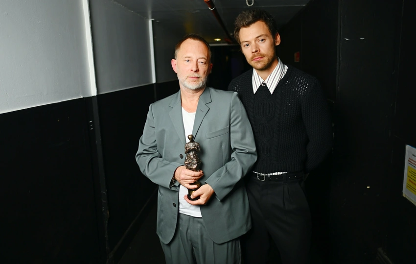 Harry Styles Honors Thom Yorke and Shares Hilarious Radiohead Confession