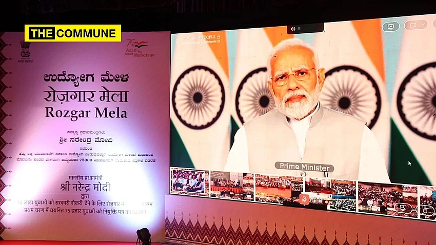 PM Modi launches Reform Express, hands out 61,000 govt job letters