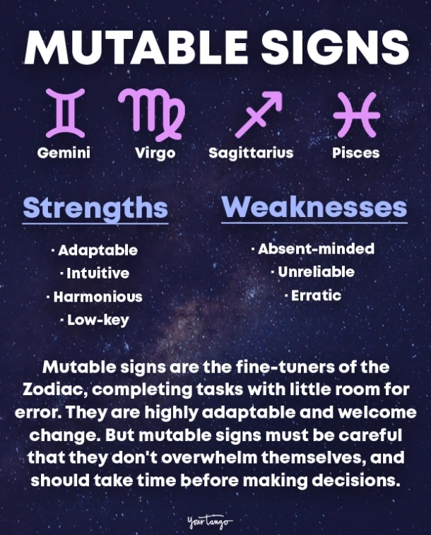 Mutable Sign Energy: Why Geminis, Virgos, Sagittarians, and Pisceans Can't Pick a Lane