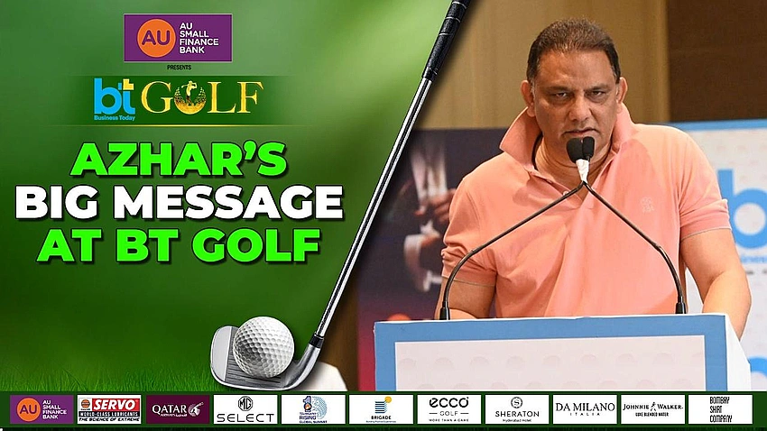 Azharuddin Inspires at BT Golf Hyderabad, Talks Telangana Growth