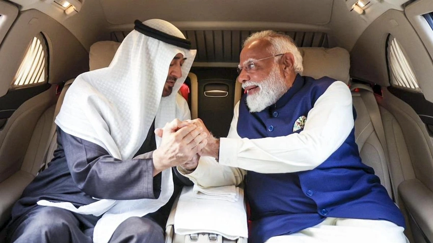 MBZ's 3-hour Delhi visit seals defence framework with Modi