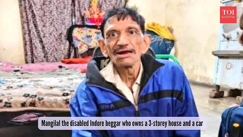 Indore's crorepati beggar: three homes, three autos, a car