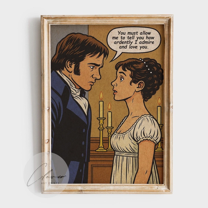 Mr. Darcy romantic gaze