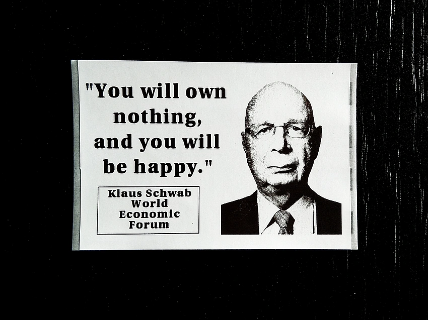 “You will own nothing and still be happy”