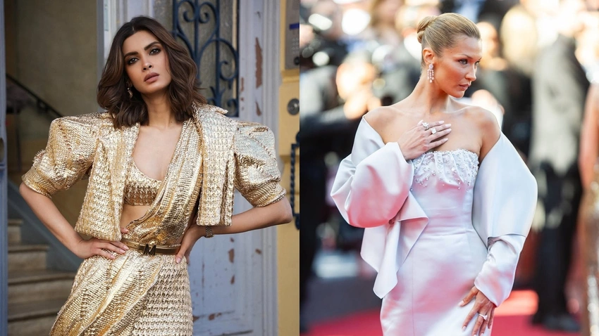 Diana Penty Shines in Indian-Gold Glam at Cannes 2026 Red Carpet