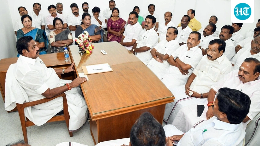 AIADMK Reunited: EPS and SP Velumani Factions Patch Up After Intense Split