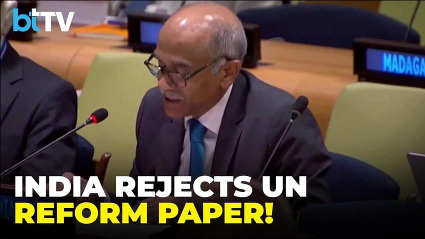 India Blasts UN Reform Plan: Ambassador Parvathaneni Demands Fairer Process
