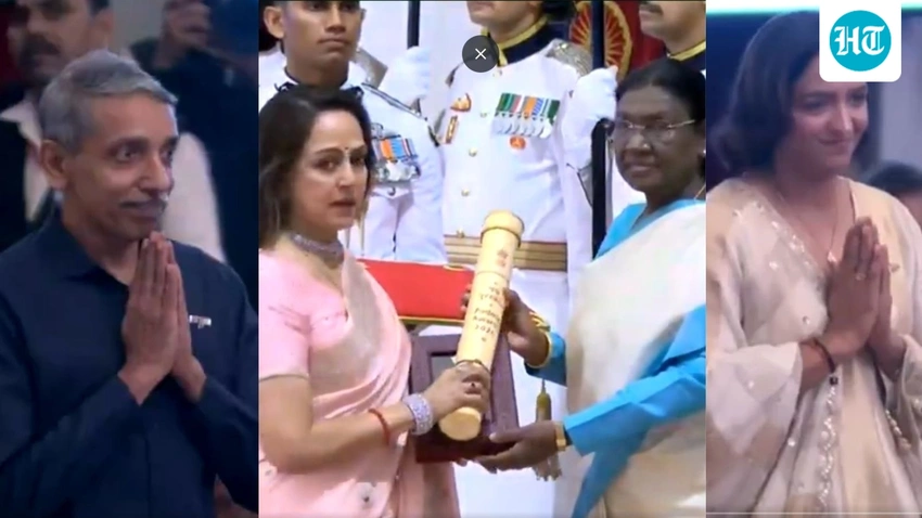 President Murmu Confers Padma Awards: Harmanpreet Kaur and Uday Kotak Honored