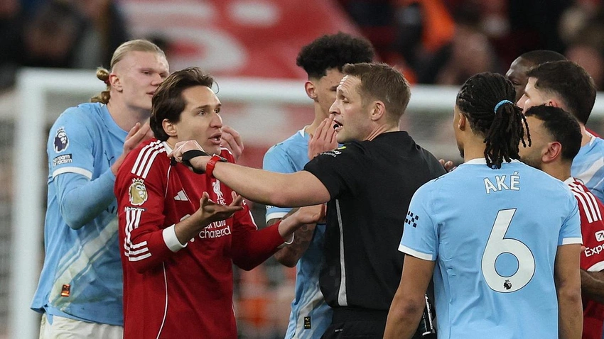Late Haaland penalty seals chaotic City win at Anfield