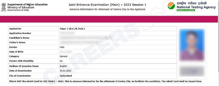 JEE Main 2026 City Intimation Slip Coming Soon as Session 2 Registrations Open