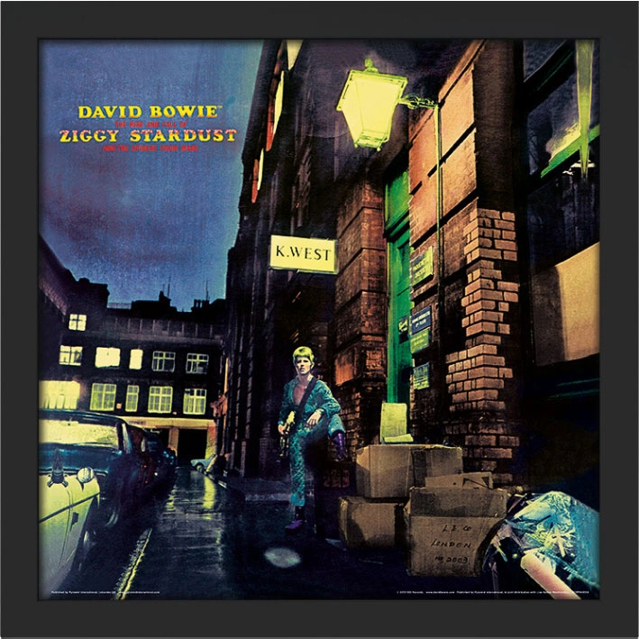 David Bowie Ziggy Stardust album cover art