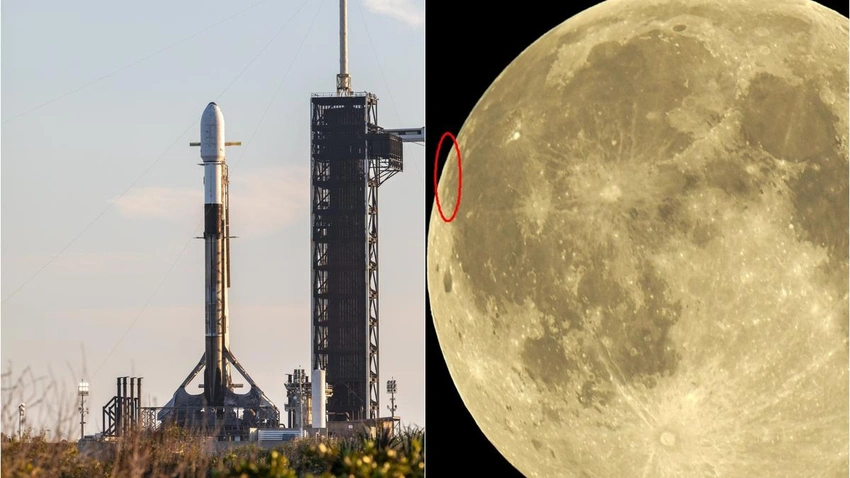 Rogue SpaceX Falcon 9 Rocket Set to Slam into the Moon This Week!