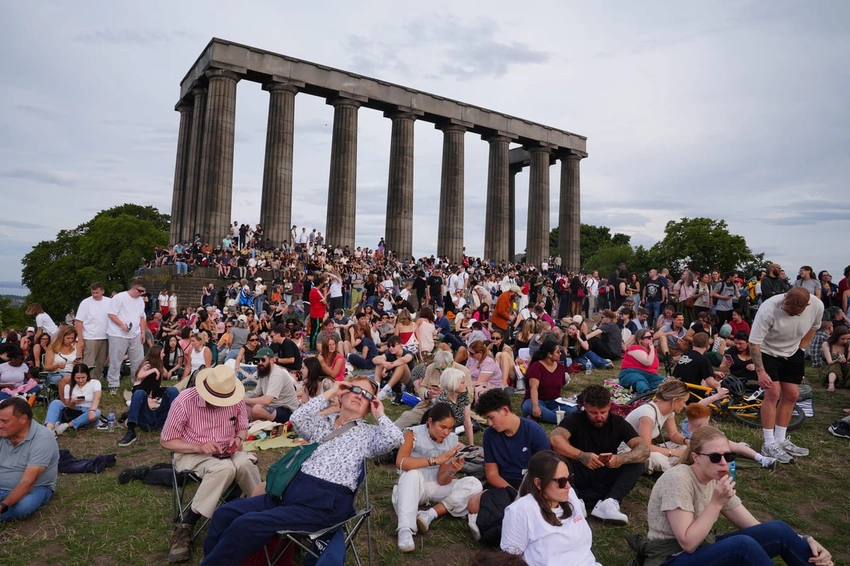 Cloudy Skies Mar Rare Scottish Solar Eclipse Spectacle
