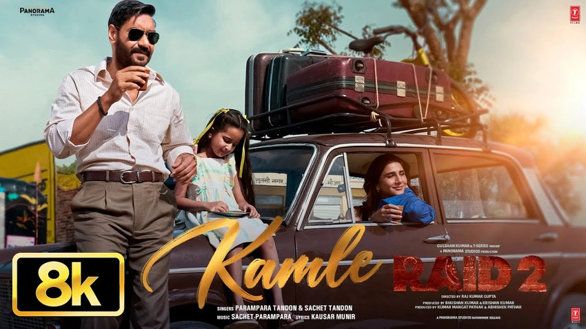 Raid 2 Drops 'Kamle' 8K Full Song: Ajay Devgn & Vaani Kapoor Stun!