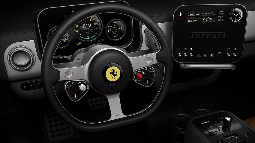 Ferrari’s Electric Gamble with Jony Ive’s Buttons