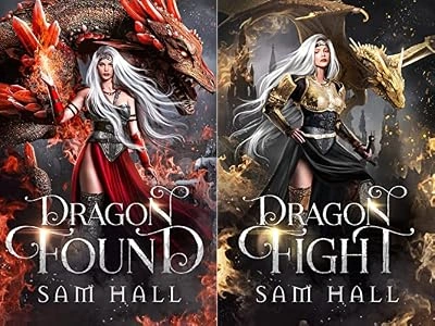 'fantasy romance book intense scene, dragon rider on battlefield'