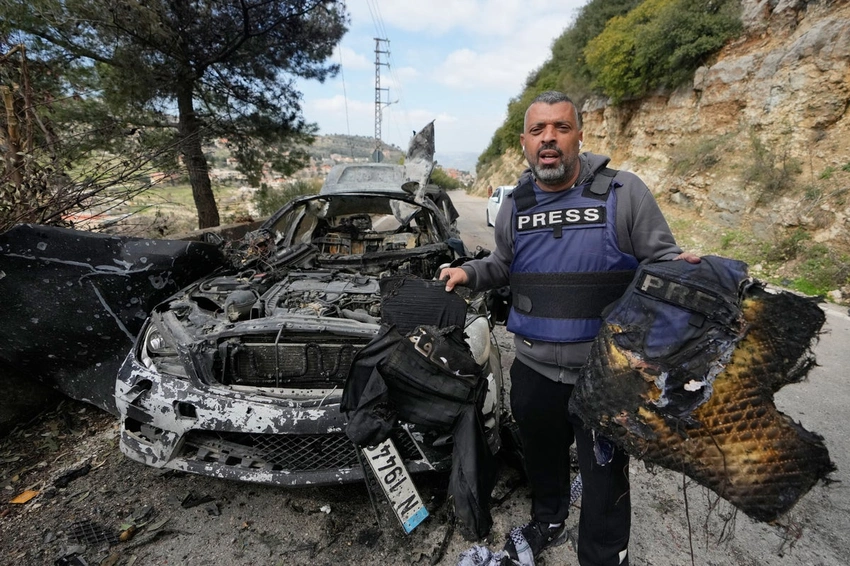 Lebanon condemns deadly Israeli strike that killed three journalists
