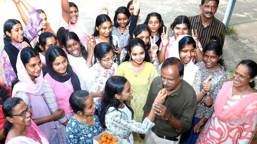 Kerala Plus Two Results Out: 77.97% Pass Rate as Students Celebrate Success