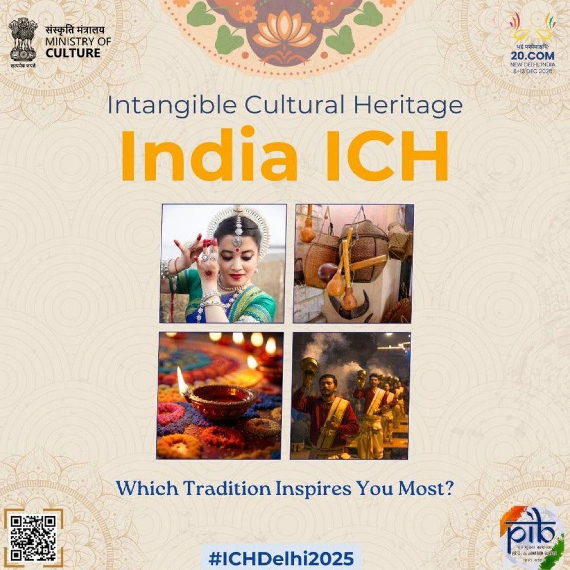 India Highlights Its Rich Traditions at UNESCO’s 20th Cultural Heritage Meet