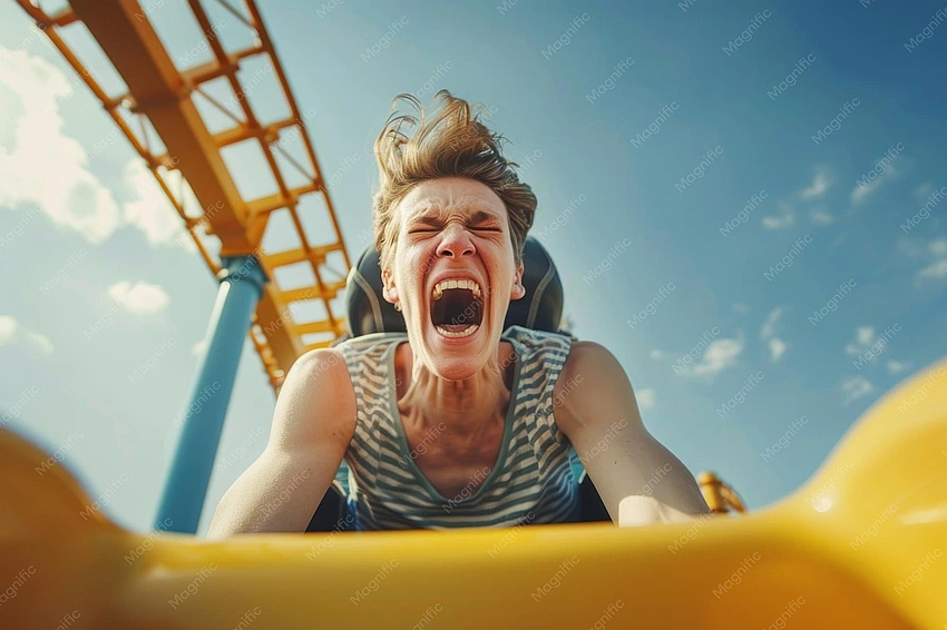 person on emotional roller coaster, intense infatuation
