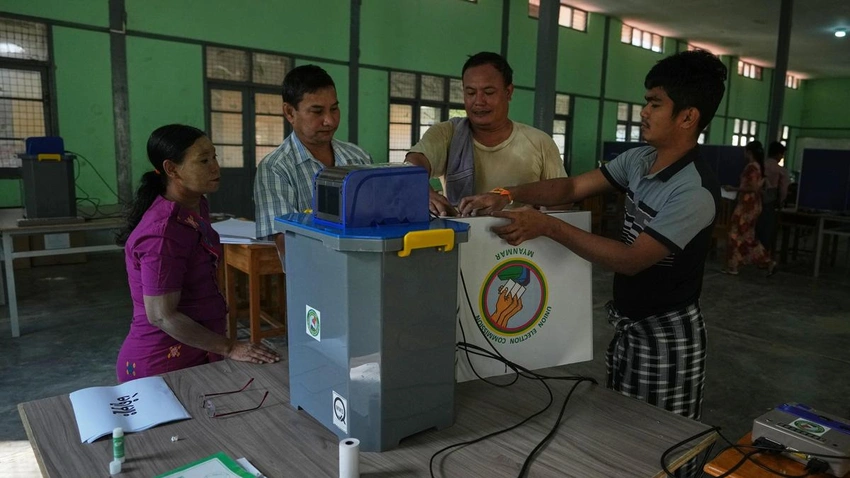 Myanmar Votes in Contested Election as Civil War Deepens Crisis