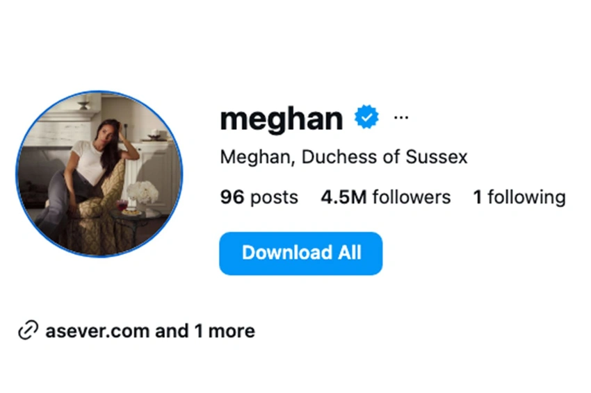 Meghan Markle Changes Instagram Profile Pic, Sends Clear Message